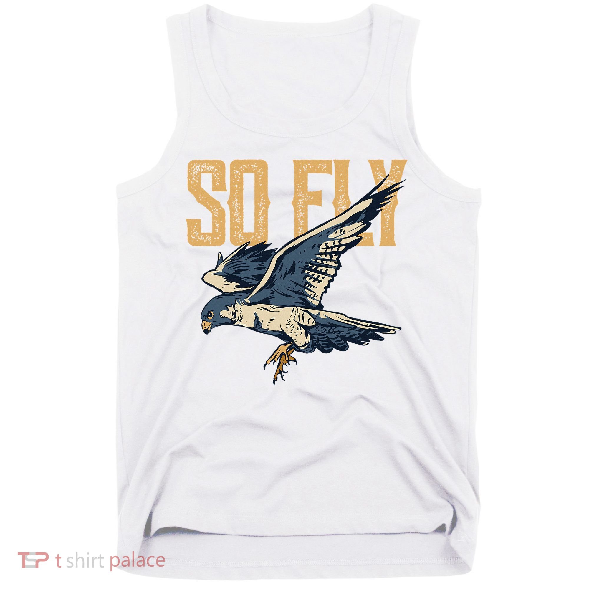 So Fly Peregrine Falcon Birding Ornithologists Tank Top