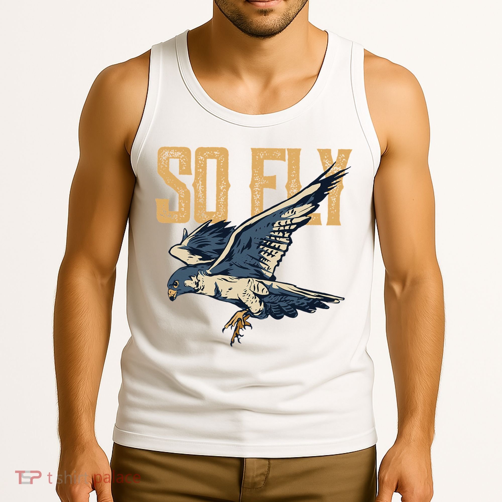 So Fly Peregrine Falcon Birding Ornithologists Tank Top