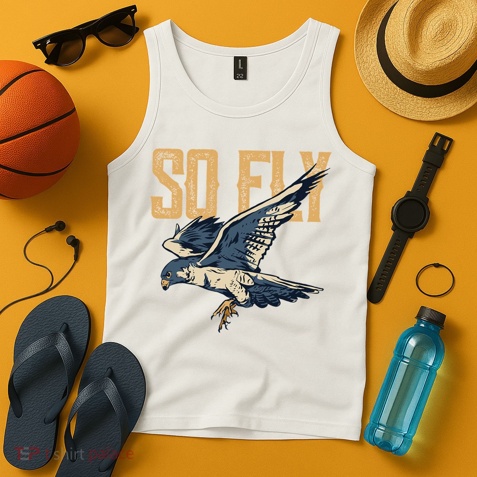 So Fly Peregrine Falcon Birding Ornithologists Tank Top