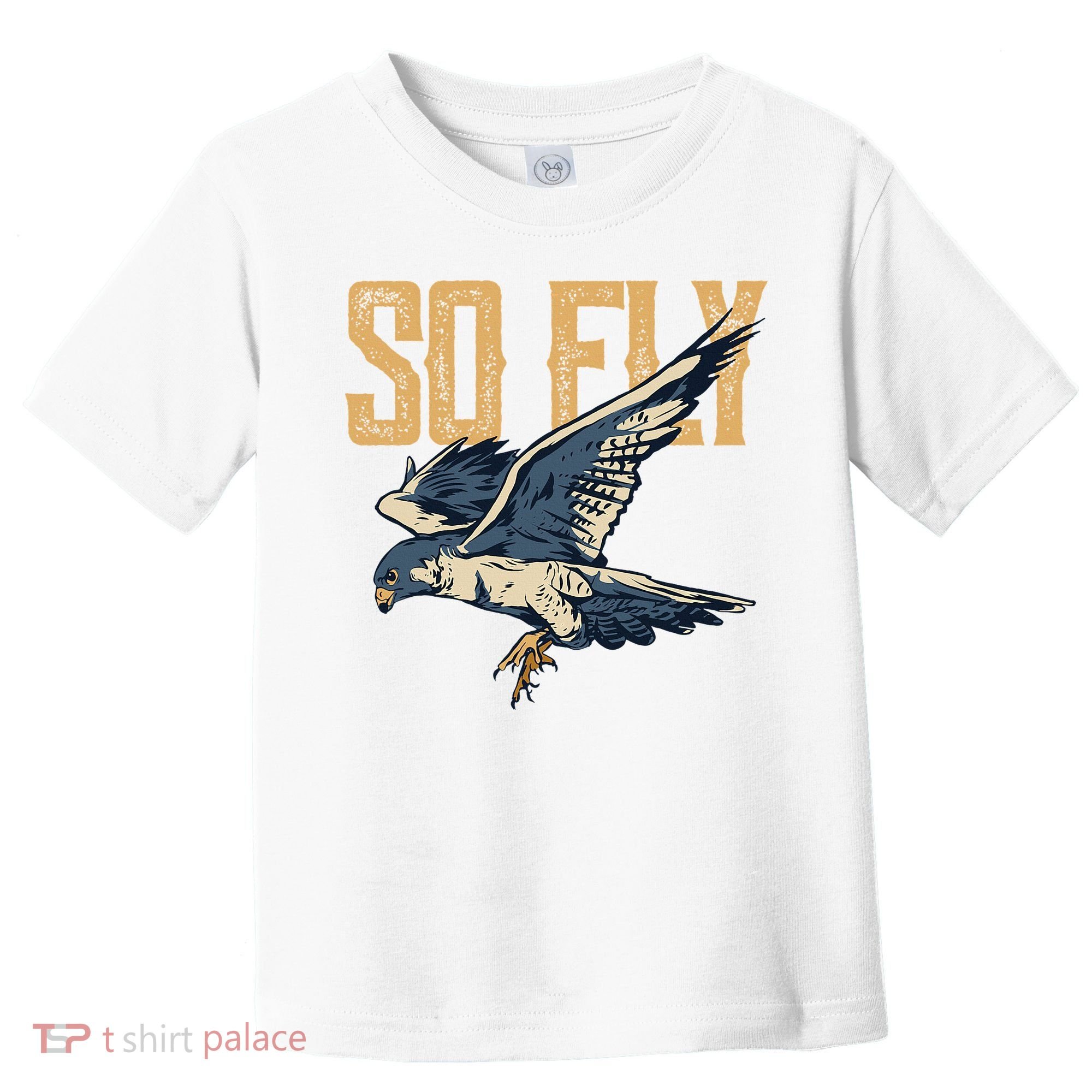 So Fly Peregrine Falcon Birding Ornithologists Toddler T-Shirt