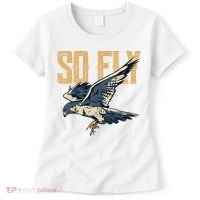 So Fly Peregrine Falcon Birding Ornithologists Women's T-Shirt thumb 0
