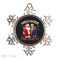 SantaS Favorite President Christmas Trump 47th President Ornament thumb 0
