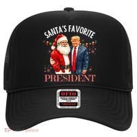 SantaS Favorite President Christmas Trump 47th President Hat thumb 0