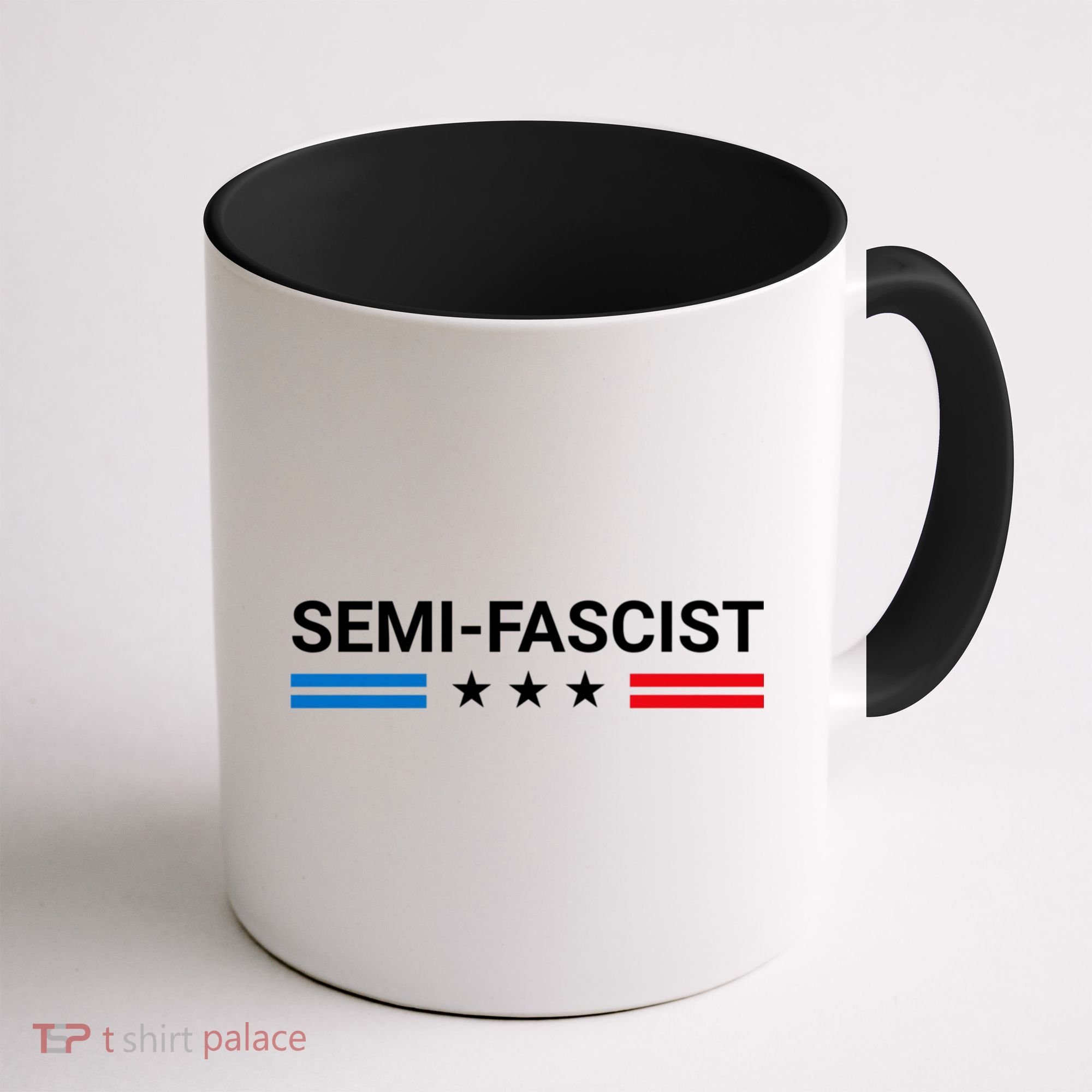 Semi Fascist Funny Political Humor Biden Quotes Coffee Mug