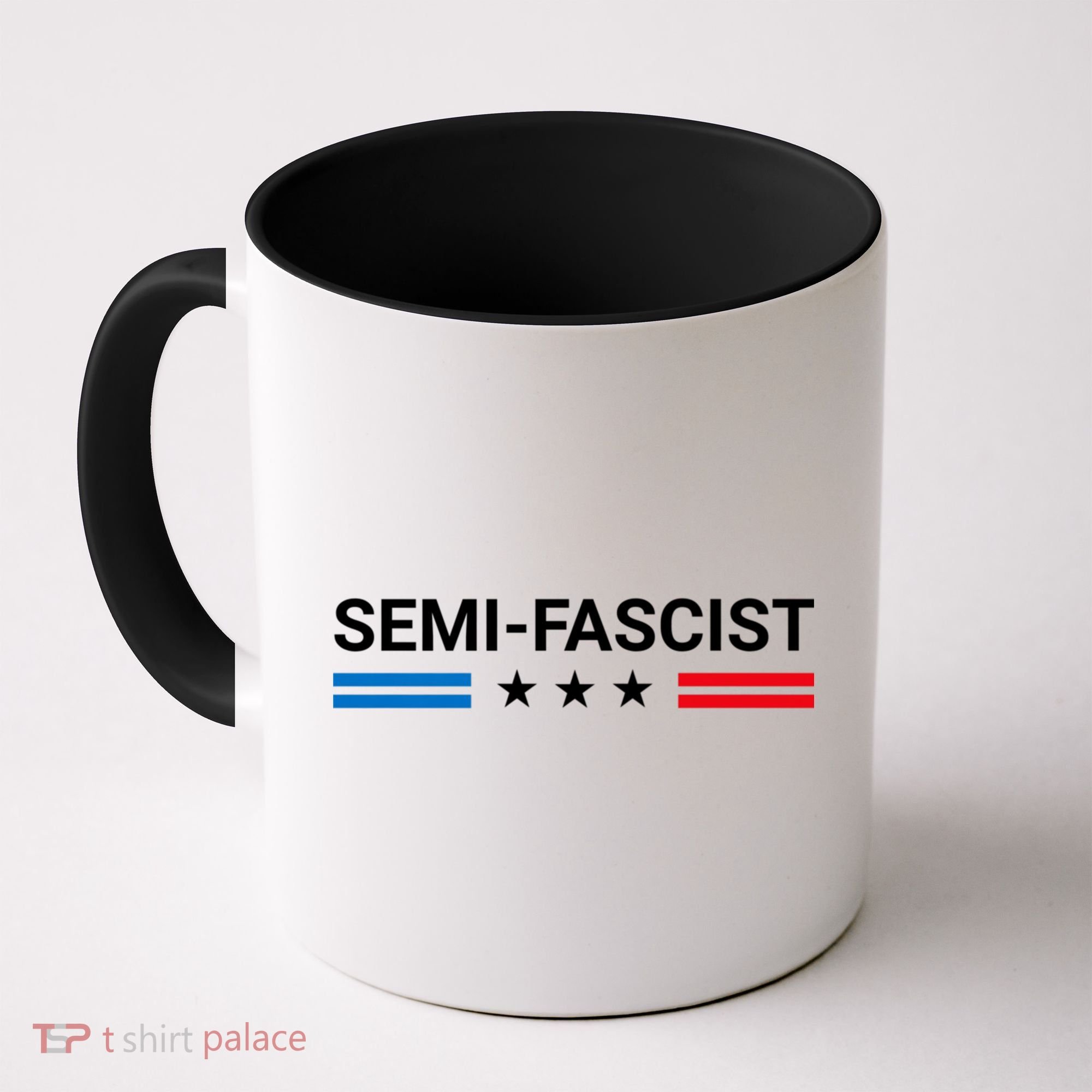 Semi Fascist Funny Political Humor Biden Quotes Coffee Mug