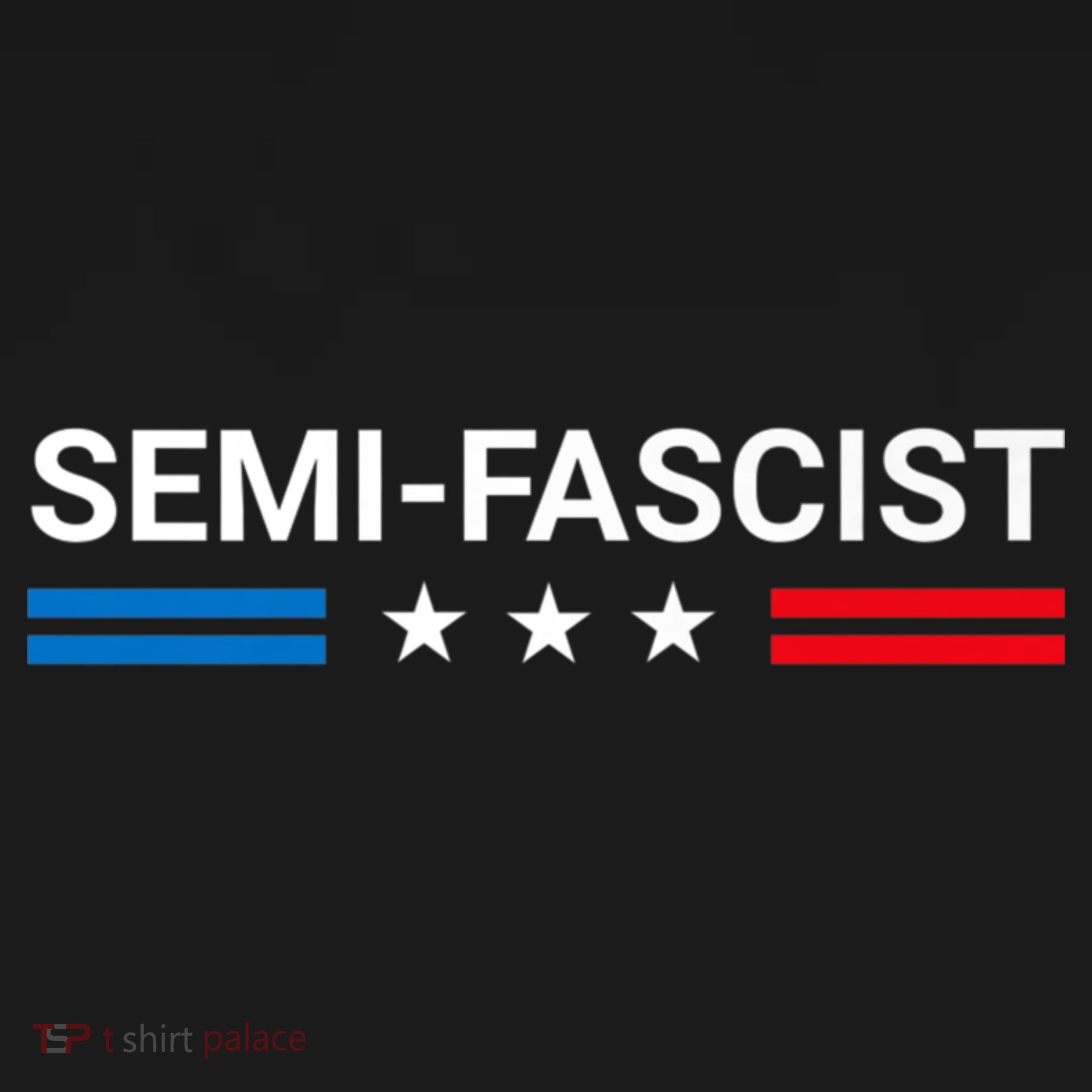 Semi Fascist Funny Political Humor Biden Quotes Women's Hoodie