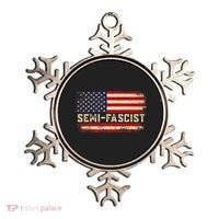 Semi Fascist Funny Political Humor Biden Quotes Ornament thumb 0