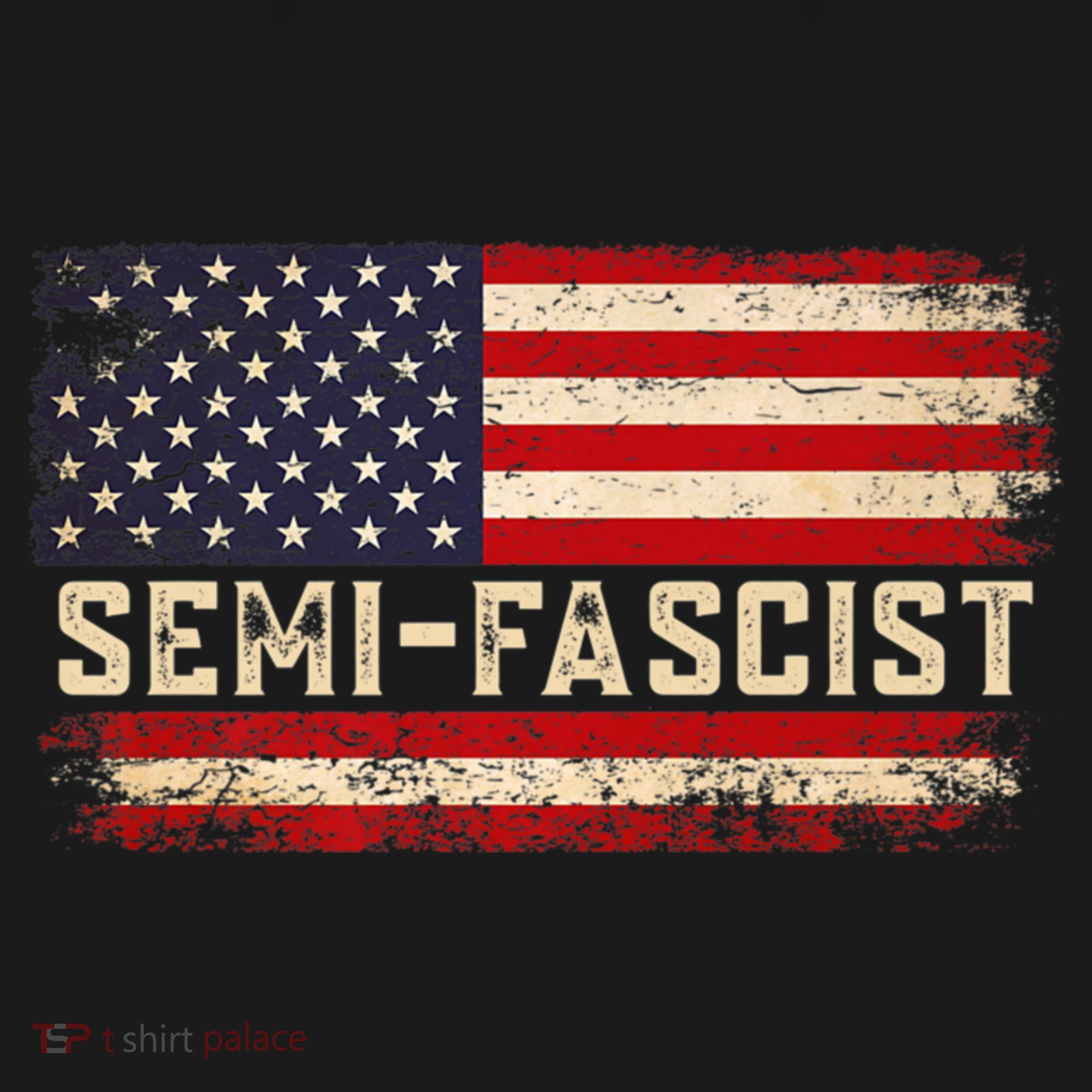 Semi Fascist Funny Political Humor Biden Quotes Ornament