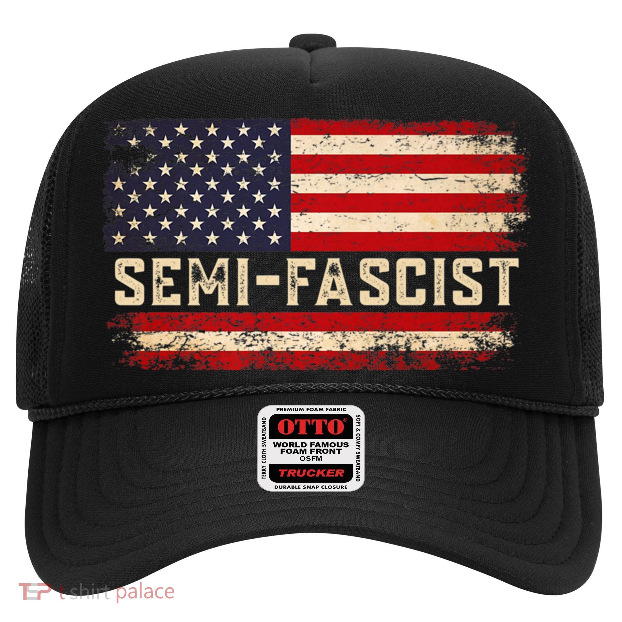 Semi Fascist Funny Political Humor Biden Quotes Hat