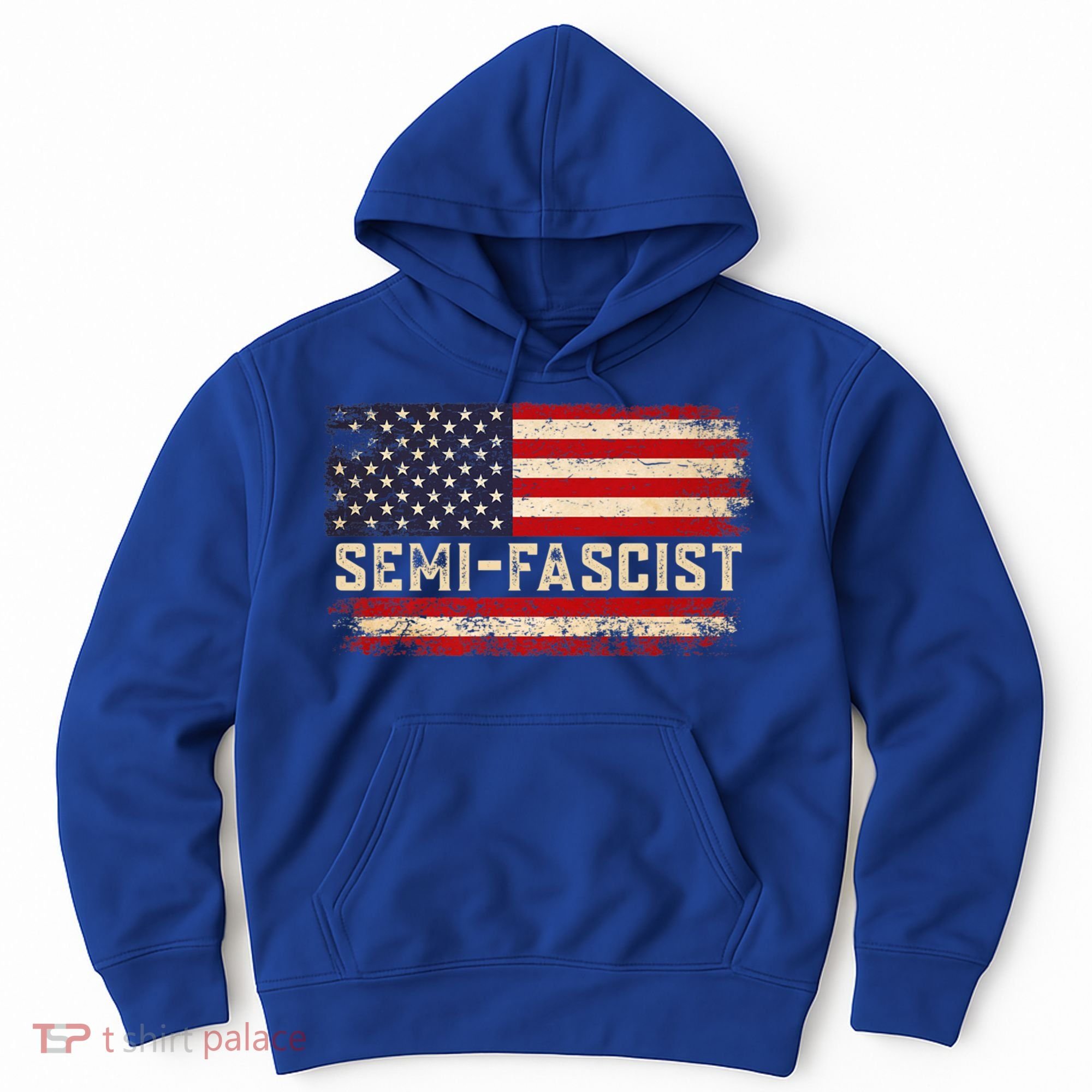 Semi Fascist Funny Political Humor Biden Quotes Hoodie