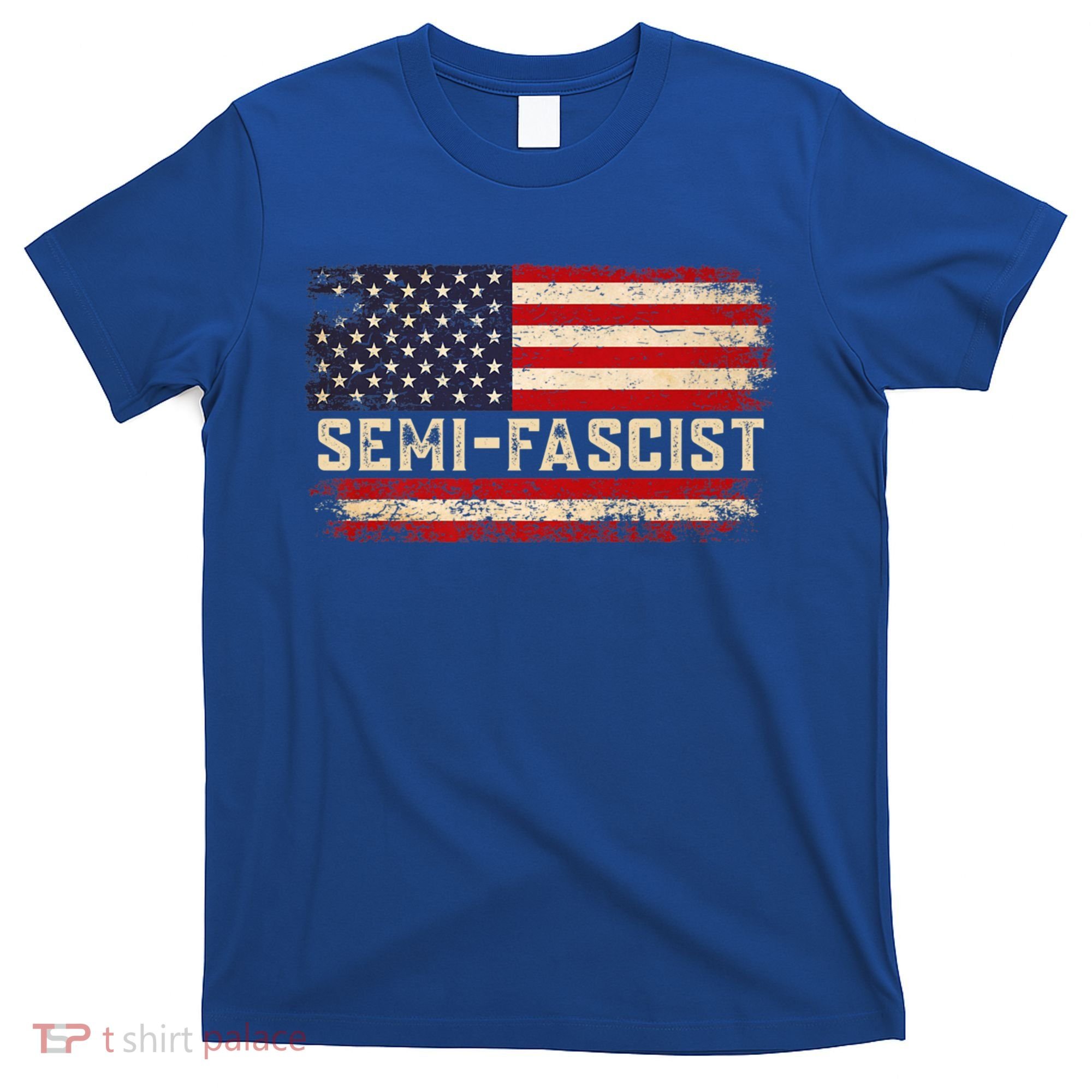 Semi Fascist Funny Political Humor Biden Quotes T-Shirt