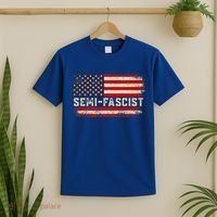 Semi Fascist Funny Political Humor Biden Quotes T-Shirt thumb 2