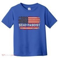 Semi Fascist Funny Political Humor Biden Quotes Toddler T-Shirt thumb 0