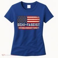 Semi Fascist Funny Political Humor Biden Quotes Women's T-Shirt thumb 0