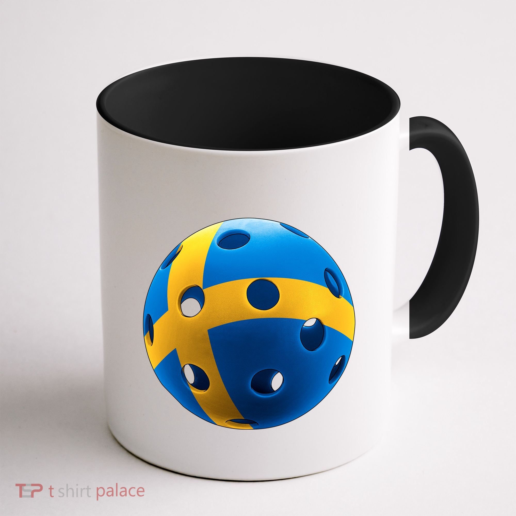 Swedish Flag Pickleball Coffee Mug