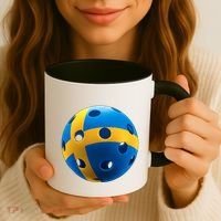 Swedish Flag Pickleball Coffee Mug thumb 3