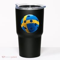 Swedish Flag Pickleball Tumbler thumb 0