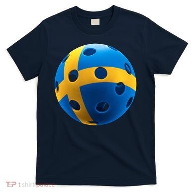 Swedish Flag Pickleball T-Shirt