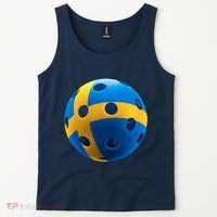 Swedish Flag Pickleball Tank Top thumb 2