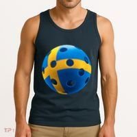 Swedish Flag Pickleball Tank Top thumb 3