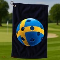 Swedish Flag Pickleball Golf Towel thumb 1