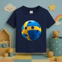 Swedish Flag Pickleball Toddler T-Shirt thumb 3