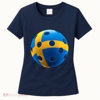Swedish Flag Pickleball Women's T-Shirt thumb 0