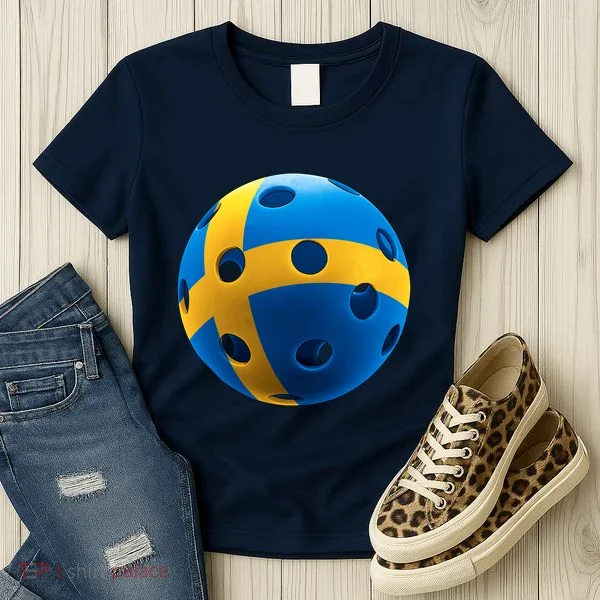 Swedish Flag Pickleball Women's T-Shirt