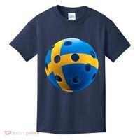 Swedish Flag Pickleball Kids T-Shirt thumb 0