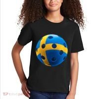 Swedish Flag Pickleball Kids T-Shirt thumb 2