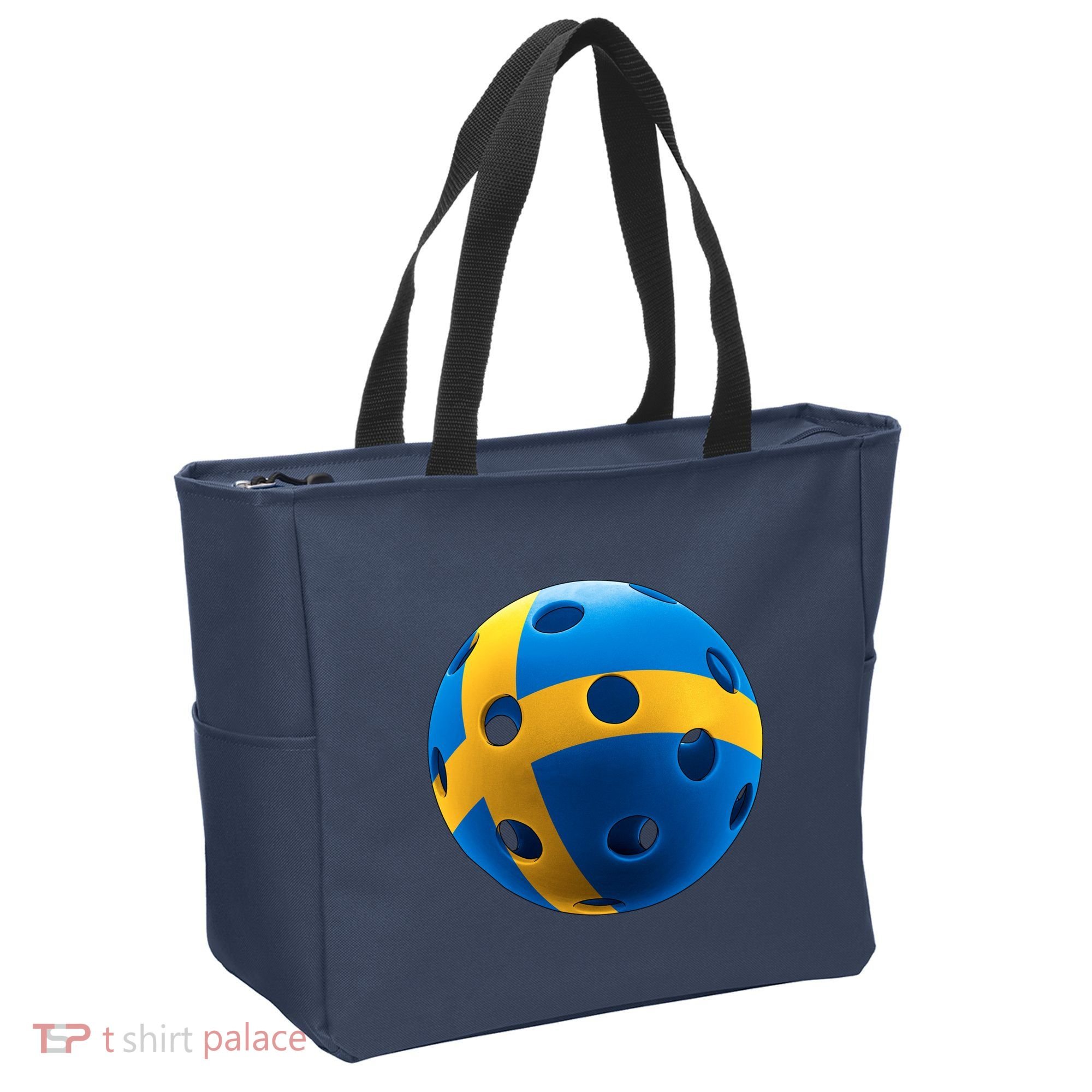 Swedish Flag Pickleball Tote Bag