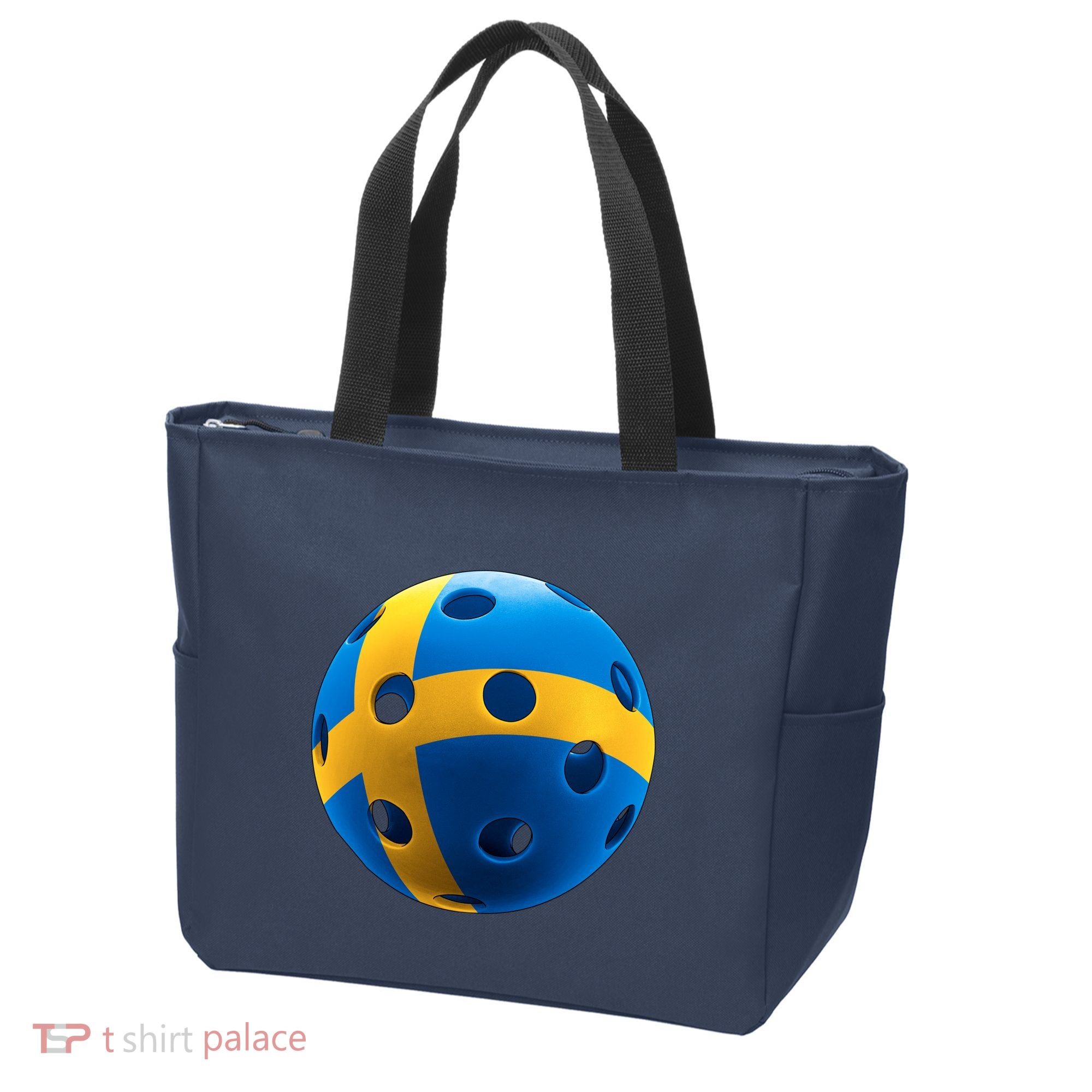 Swedish Flag Pickleball Tote Bag