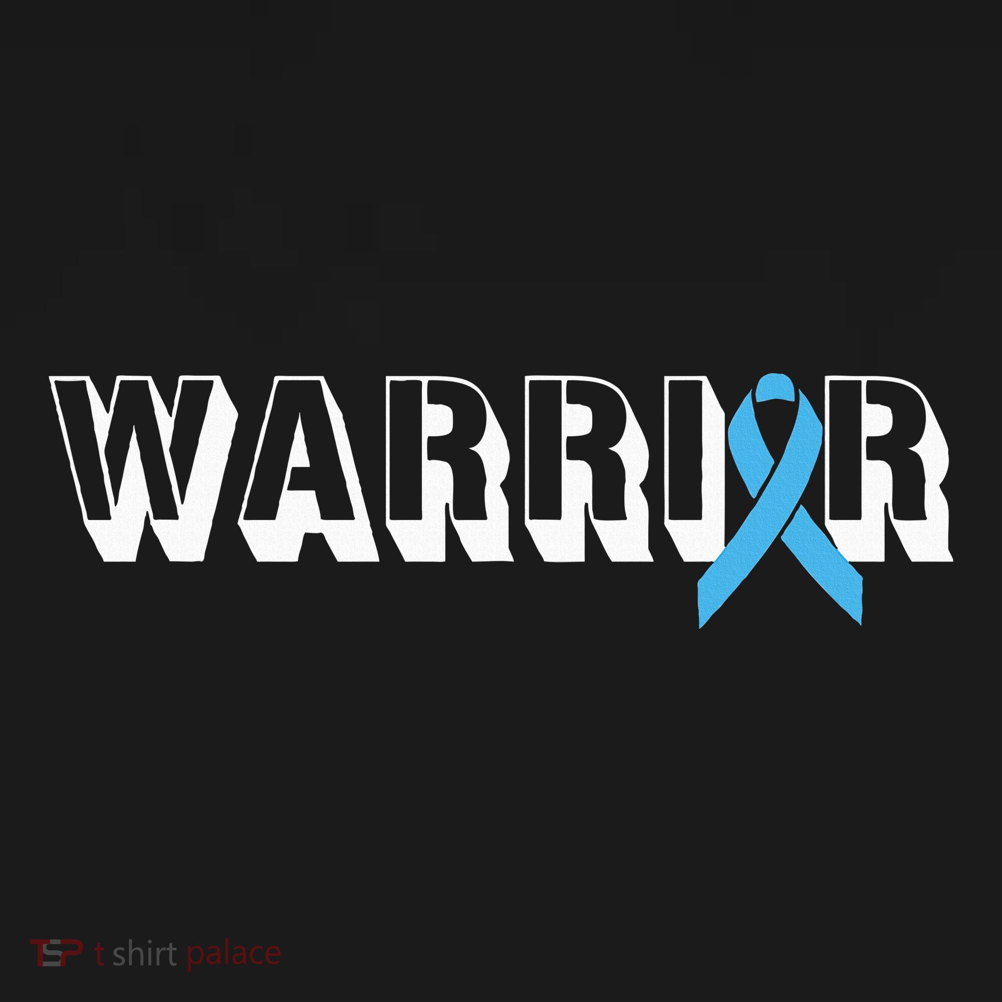 Support Father Prostate Cancer Warrior Light Blue Ribbon Button