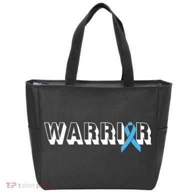 Support Father Prostate Cancer Warrior Light Blue Ribbon Tote Bag