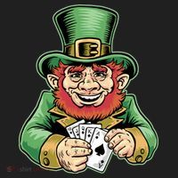 Straight Flush Poker Leprechaun Hat thumb 2