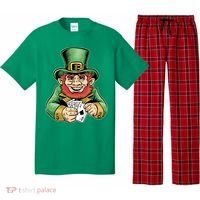 Straight Flush Poker Leprechaun Pajama Set thumb 0