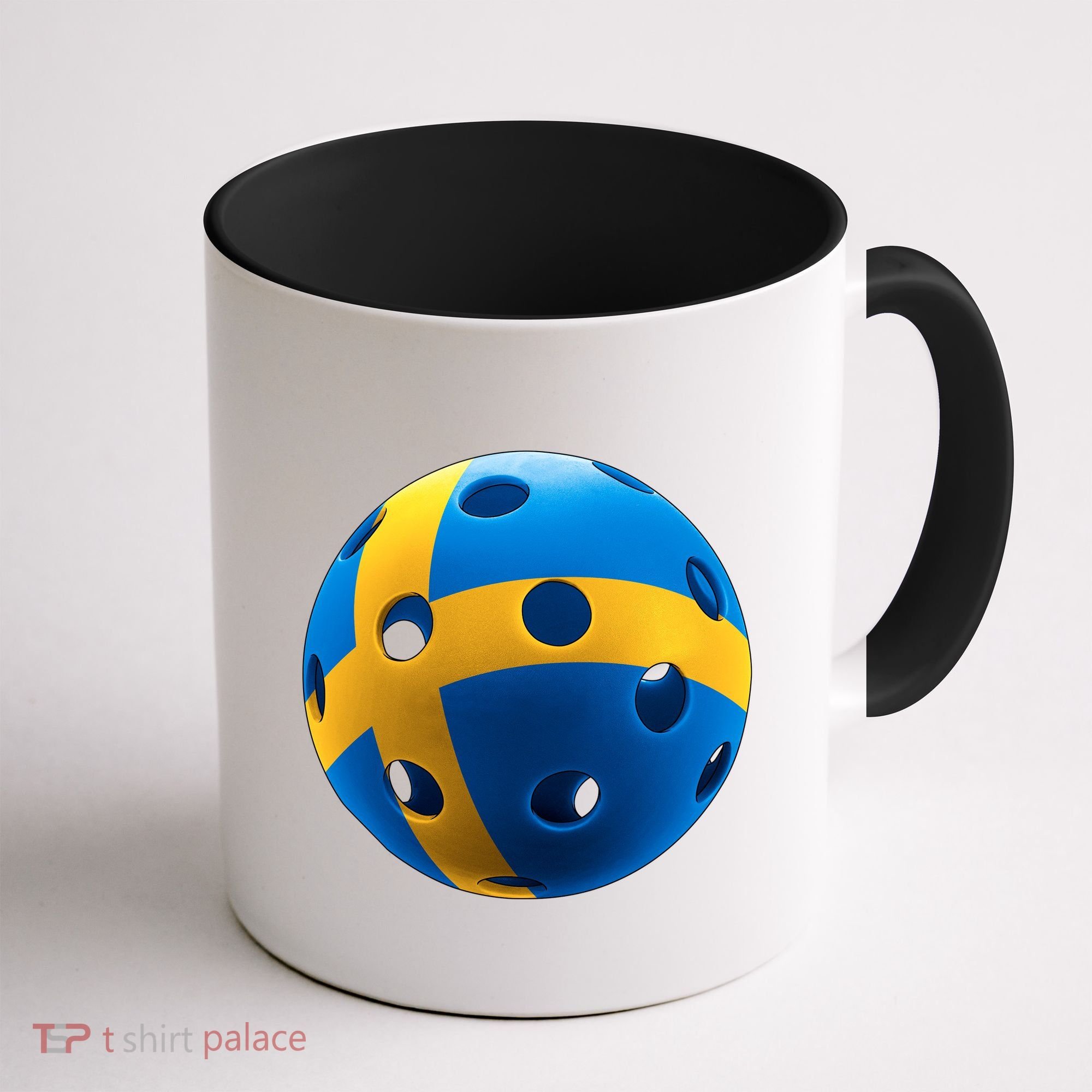 Swedish Flag Pickleball Coffee Mug