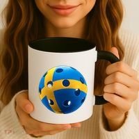 Swedish Flag Pickleball Coffee Mug thumb 3