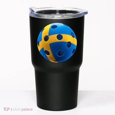 Swedish Flag Pickleball Tumbler