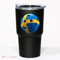 Swedish Flag Pickleball Tumbler thumb 0