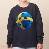 Swedish Flag Pickleball Women's Sweatshirt thumb 0