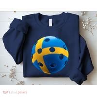 Swedish Flag Pickleball Sweatshirt thumb 2