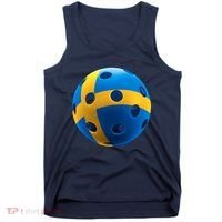 Swedish Flag Pickleball Tank Top thumb 0