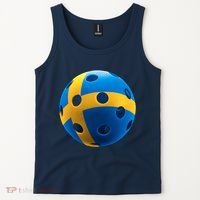 Swedish Flag Pickleball Tank Top thumb 2