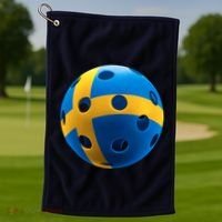 Swedish Flag Pickleball Golf Towel thumb 1