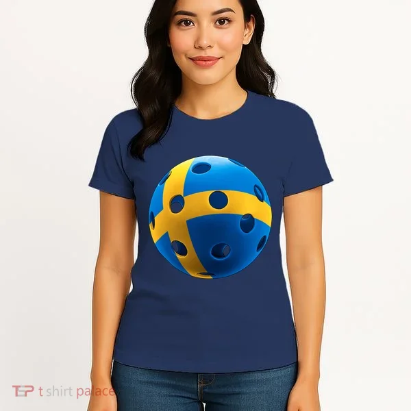 Swedish Flag Pickleball Women's T-Shirt