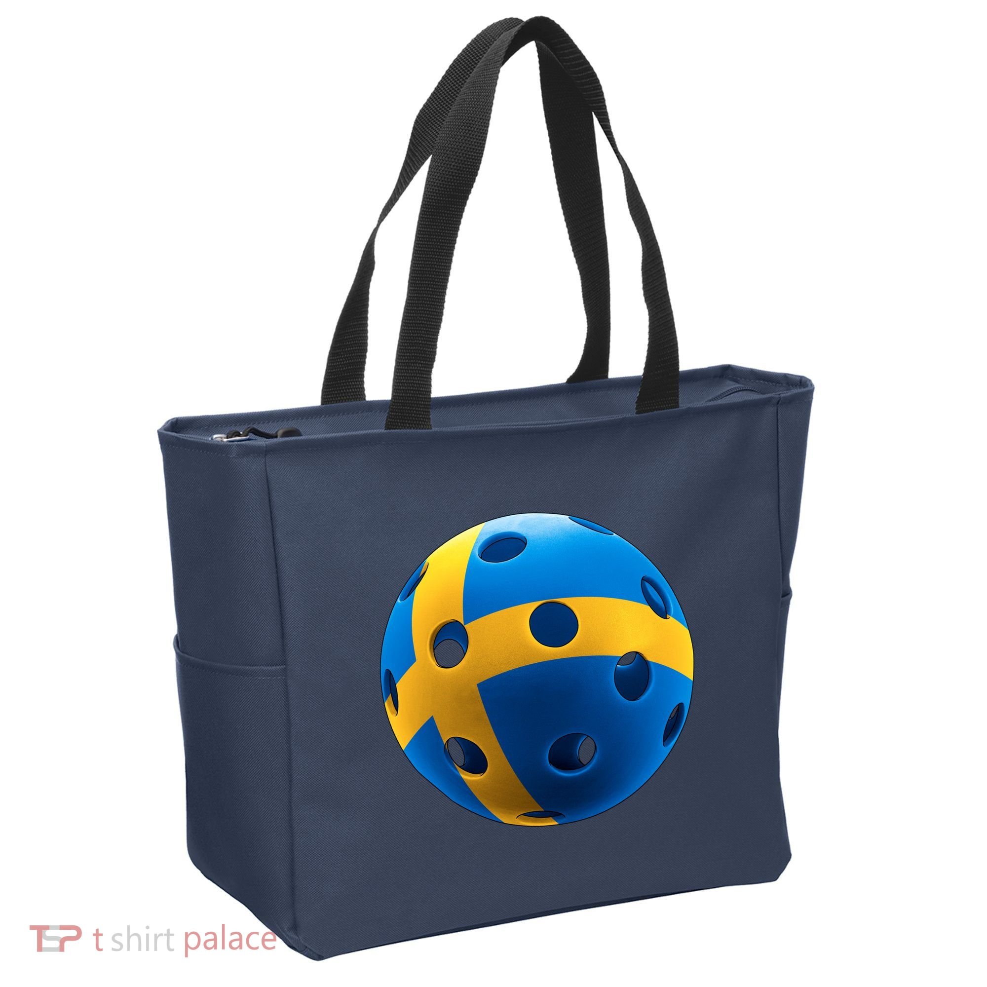 Swedish Flag Pickleball Tote Bag