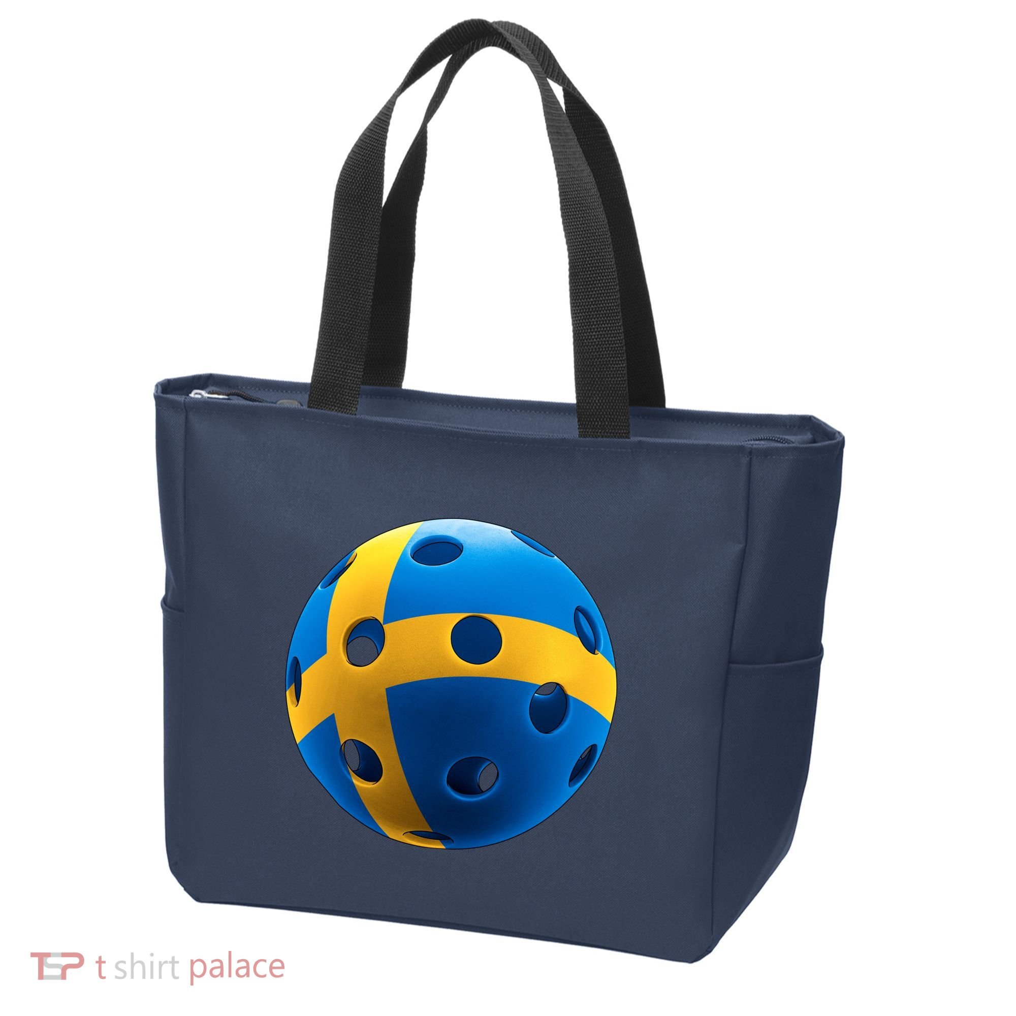 Swedish Flag Pickleball Tote Bag