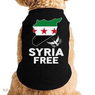 Syria Free Patriotic Syrian Map Liberation Peace Unity Home Doggie Tank