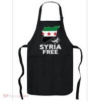 Syria Free Patriotic Syrian Map Liberation Peace Unity Home Apron thumb 0